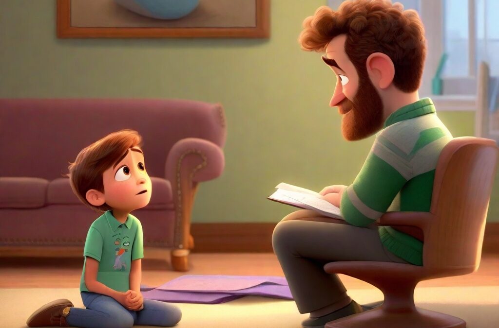 Hvað þýðir að fara með barn í greiningu?