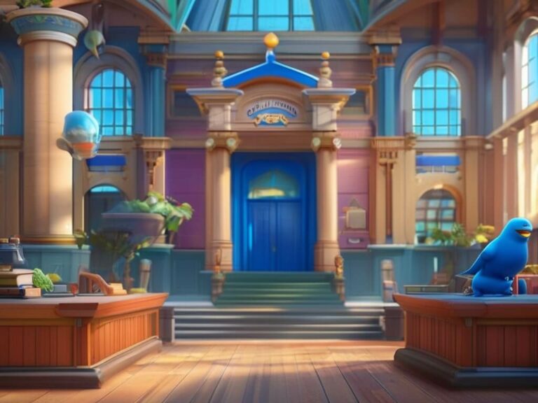 Opinber bygging að innan